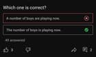 As a native English speaker, seeing something like this in the wild (from a YouTube Channel about learning English) is a bit concerning.