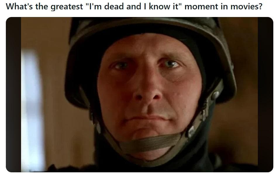 Why "I'm dead" here? Shouldn't it be "I will/would be dead"?