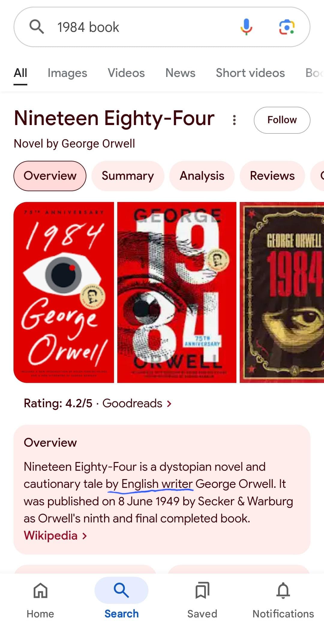 Why is there no "an" in front of "English Writer" here?
