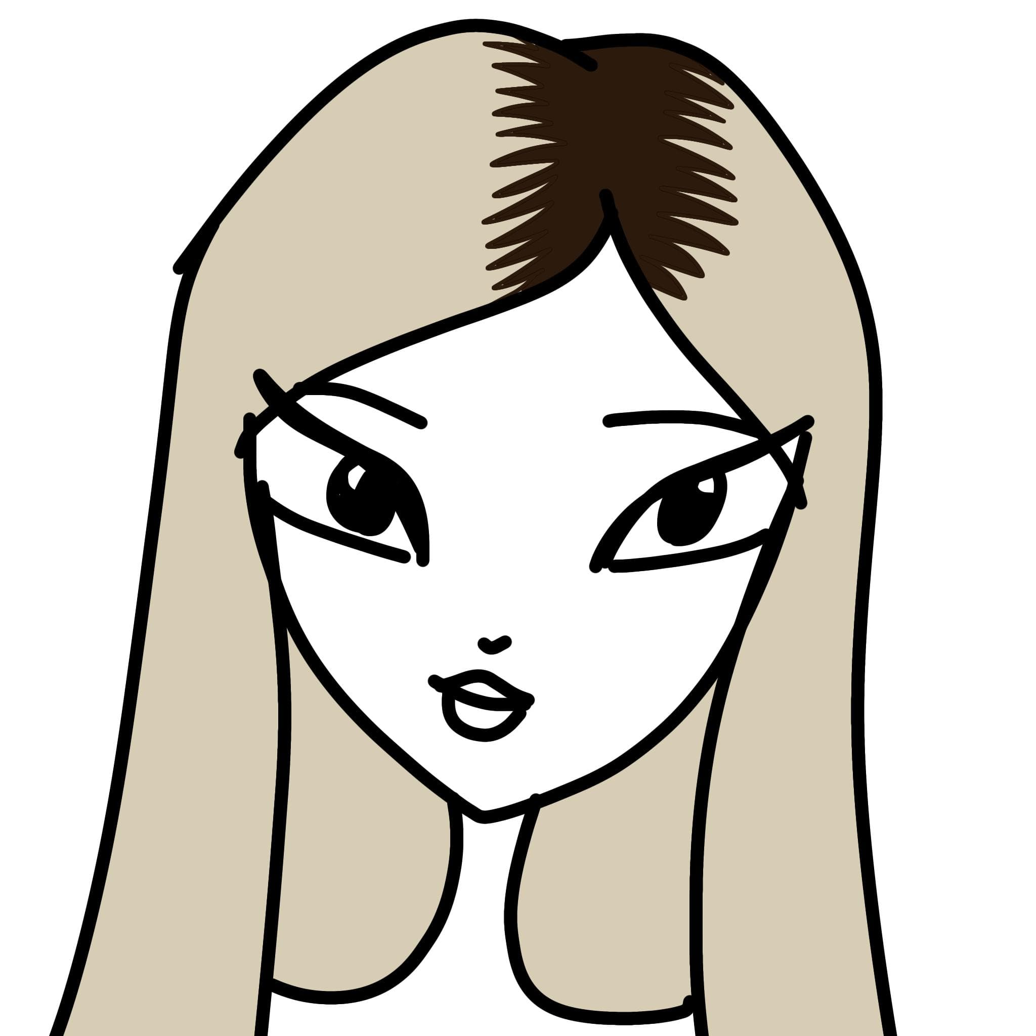Would you say “She's blonde” or “She's brunette”??